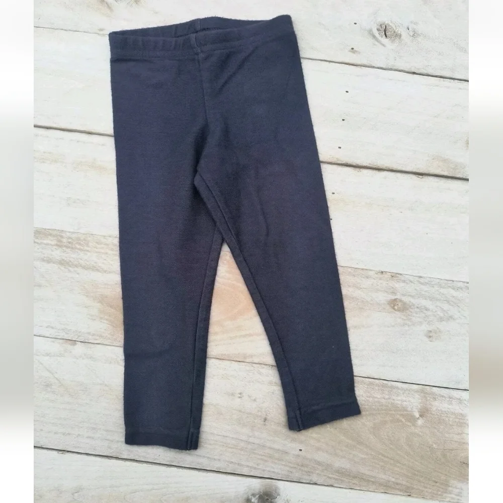 Carter's Baby Girls Leggings Pants Denim Blue Size 18 Months Stretchy Bottoms